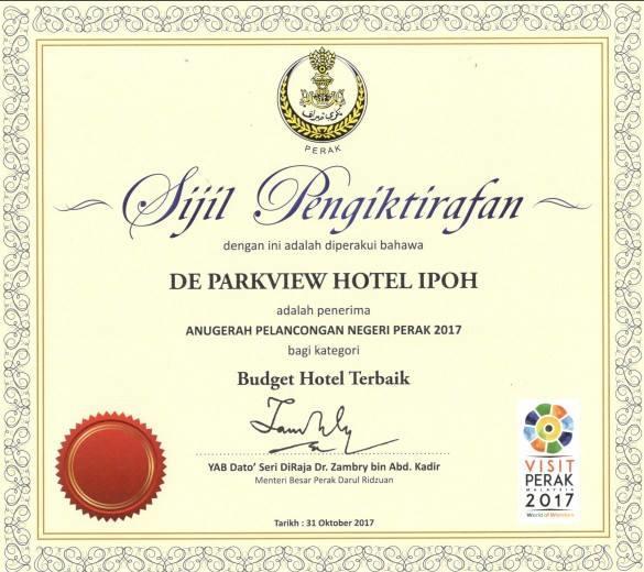 De Parkview Hotel Ipoh Bagian luar foto